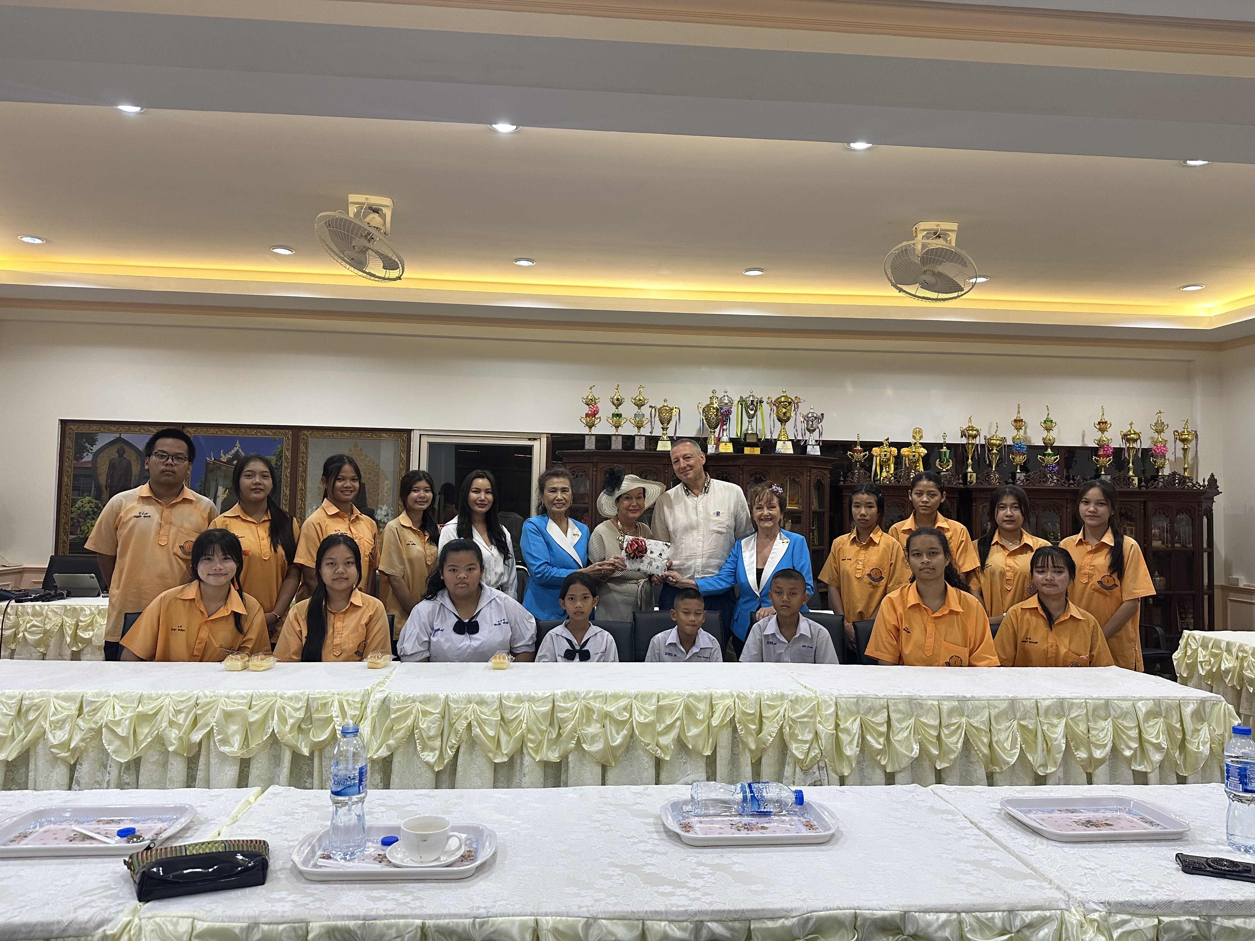 Donation 130.000 baht